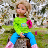 Kleidung für die Puppe: Püppis Shirt Stehpuppen Größe 36-50 (Schnittmuster)