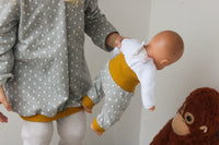 Kleidung für die Puppe: Hose Gr. 22-44 (Freebook Schnittmuster)