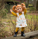 Kleidung für die Puppe: Püppis Leggings Größe 36-43 (Schnittmuster)