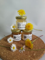 Etiketten Löwenzahnhonig und Gänseblümchengelee (Printables)