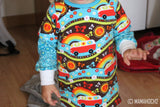 Oberteil "Summer & Autumn Rockers" / Hoodie Rockers klein 68-92 (Schnittmuster/Freebook)