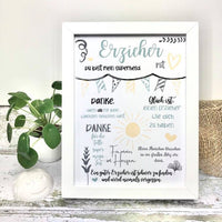 Druckvorlage Plakat A4 "Danke ErzieherIn" (Printables)