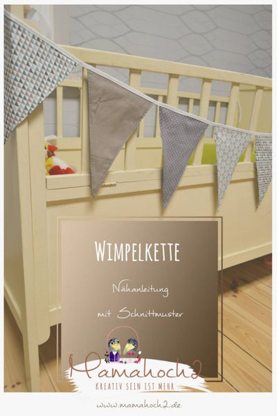 Wimpelkette (Schnittmuster/Freebook)