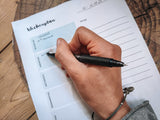 Druckvorlage Wochenplan