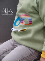 Oberteil "Summer & Autumn Rockers" / Hoodie Rockers klein 68-92 (Schnittmuster/Freebook)