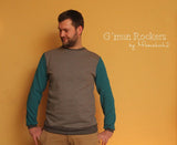 Herrenoberteil "G´Man Rockers / G´Man Rockers Hoodie Rockers" (Schnittmuster/Freebook)